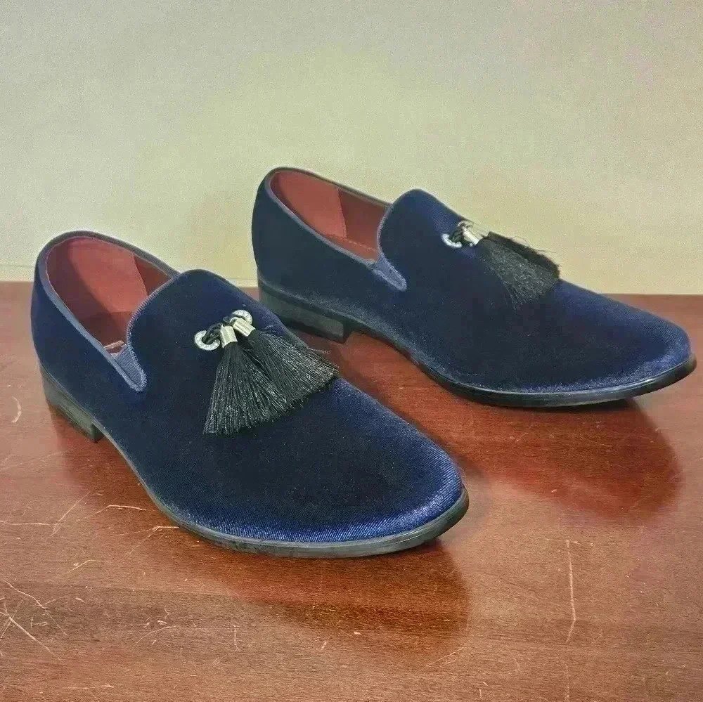 Jump 75 BLUE SUEDE SHOES SIZE 11 EUC NO ISSUES - Picture 2 of 11
